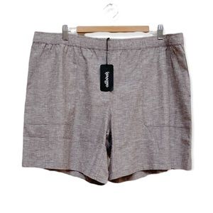 NWT ALLBIRDS TreeBD Hemp Blend Men’s Shorts Gust Brown